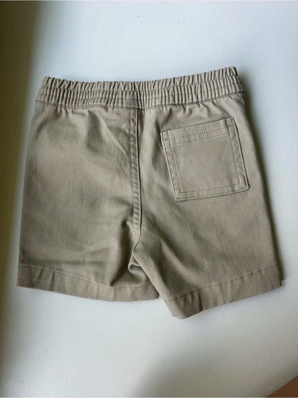Janie and Jack Boys' Tan Drawstring Athletic Shorts 6-12 months
